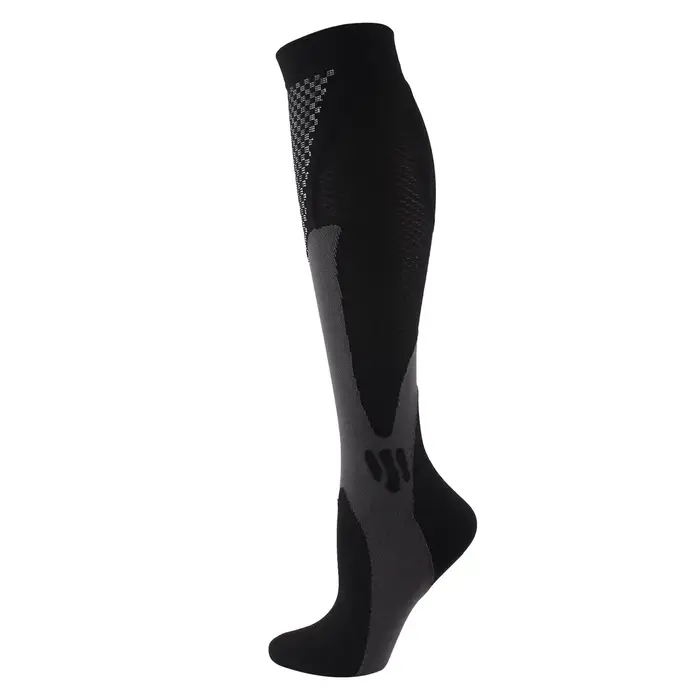 Chaussettes de Compression pour hommes et femmes, chaussettes d'infirmière de sport d'altétisme médi