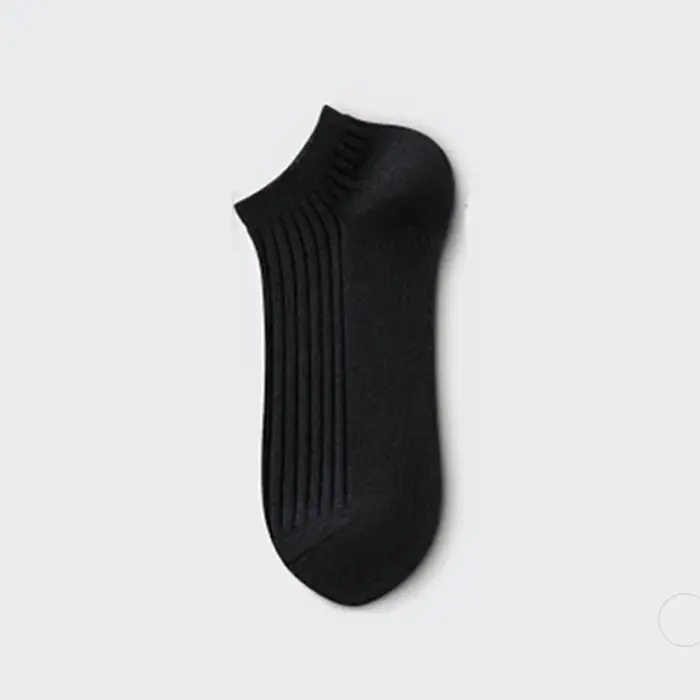 Chaussettes d'Été Courtes en Coton pour Homme, Chaussures Solides Assorties, Bonne artificiel astici