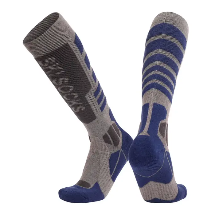1 paire de chaussettes de Ski professionnelles en laine mérinos, pour Sports de plein air, Terry épa