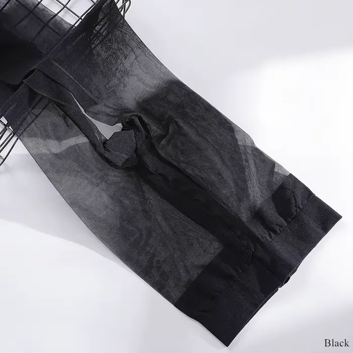 1 paire de collants couleur peau pour femmes, collants fins d'été, bas Ultra-fins à entrejambe en T,