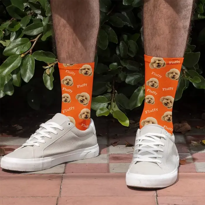Chaussettes personnalisées à la mode avec impression 3D