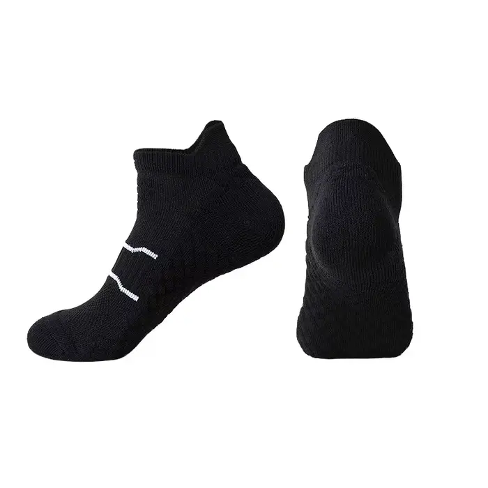 Chaussettes de sport pour femmes, chaussettes de course basses à fond de serviette, chaussettes de b