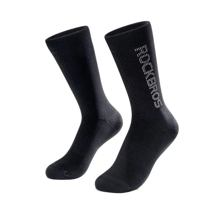ROCKBROS chaussettes de cyclisme confortable respirant 5A chaussette de Sport antibactérienne talon 
