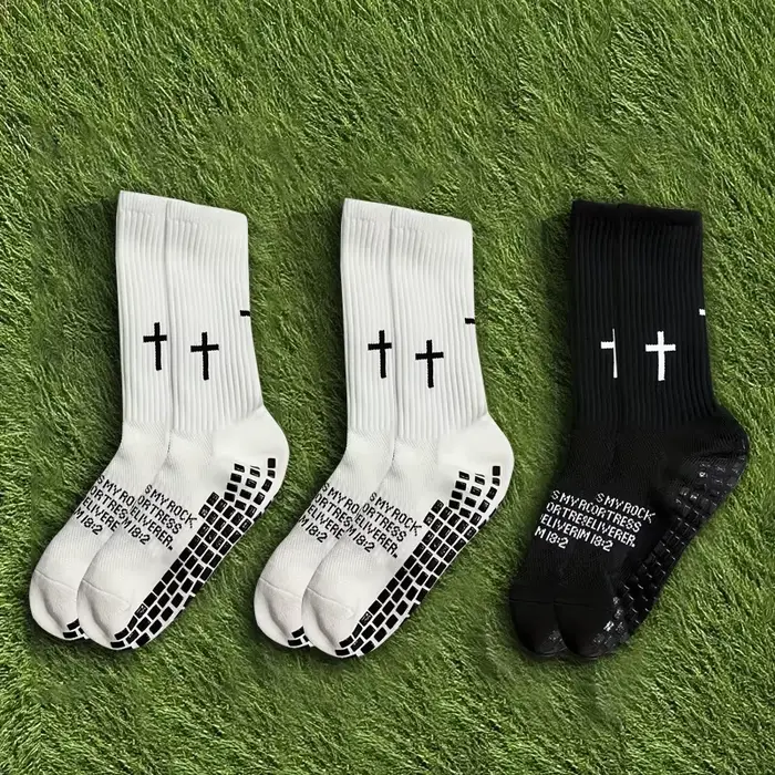 Chaussettes de Yoga avec Logo croisé