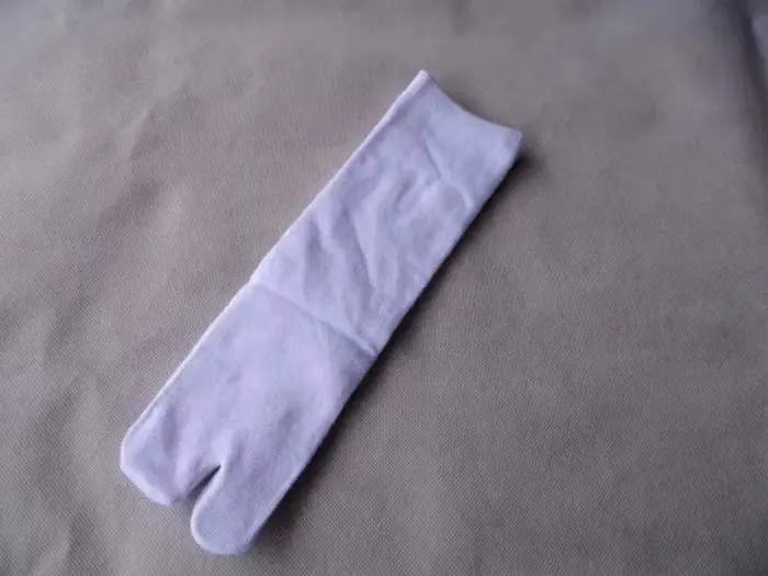 Sabots en bois tongs sandales chaussettes deux pieds doigts chaussettes japon Geta bas pour Hallowee