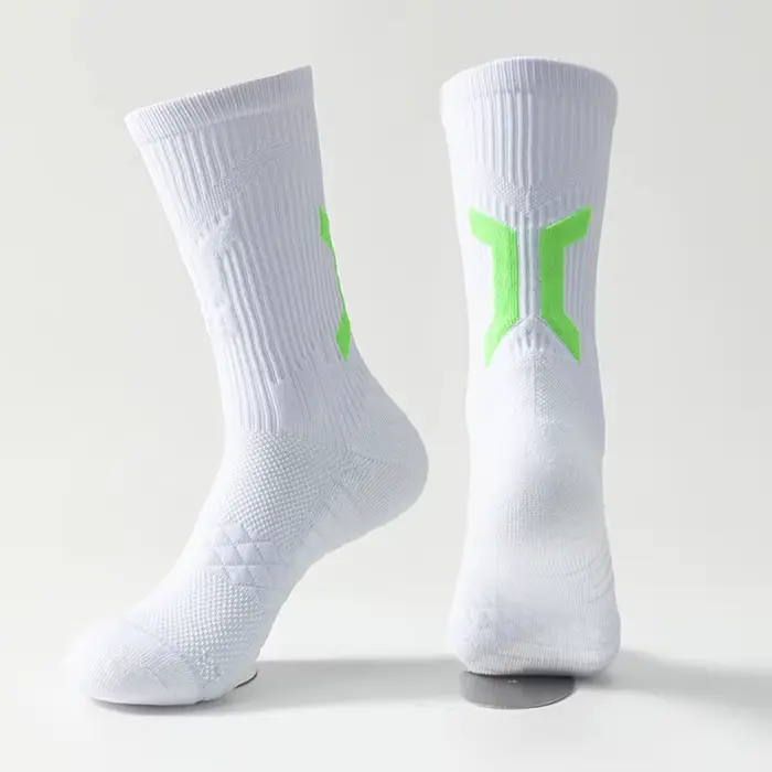 1/3 paires de chaussettes de basket-ball professionnelles pour hommes avec fond de serviette épais c