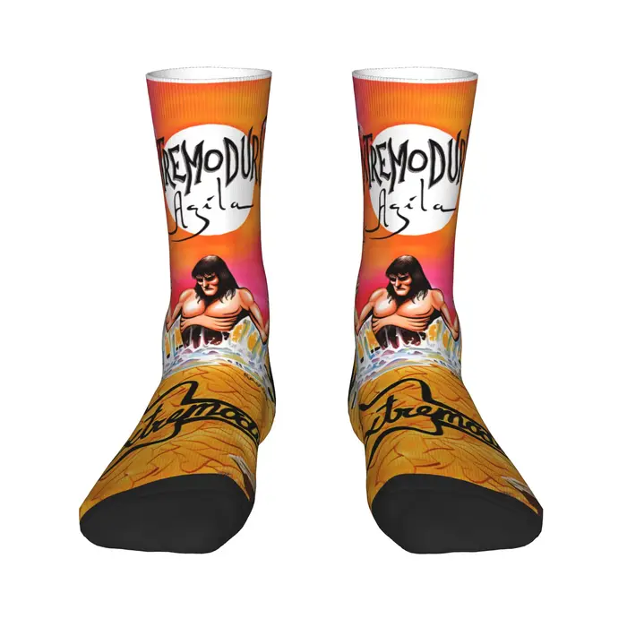 Rock Band EXTREMODURO Tour 2025 chaussettes Kawaii bas automne Anti-transpiration femmes hommes