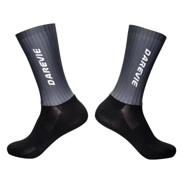 Aero Darevie chaussettes haute vitesse cyclisme chaussette Pro sport pour hommes anti-dérapant respi