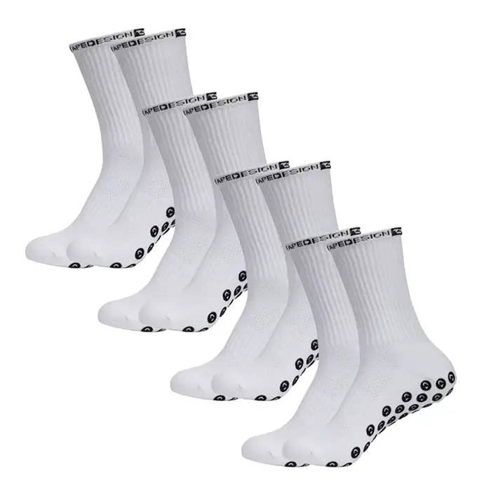 4 paires de chaussettes de football pour hommes et femmes
