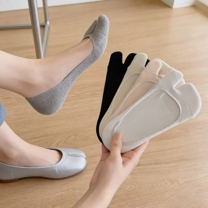 1/5 paires de chaussettes à deux doigts