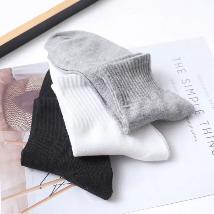 10 paires de chaussettes mi-mollet pour hommes