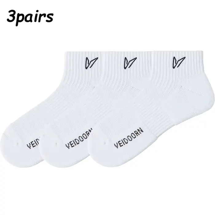 Chaussettes de sport monochromes pour hommes et femmes, différentes longueurs, chaussettes de rinçag
