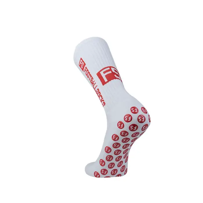 Chaussettes de compression coordonnantes avec coussin en caoutchouc pour hommes et femmes, football,
