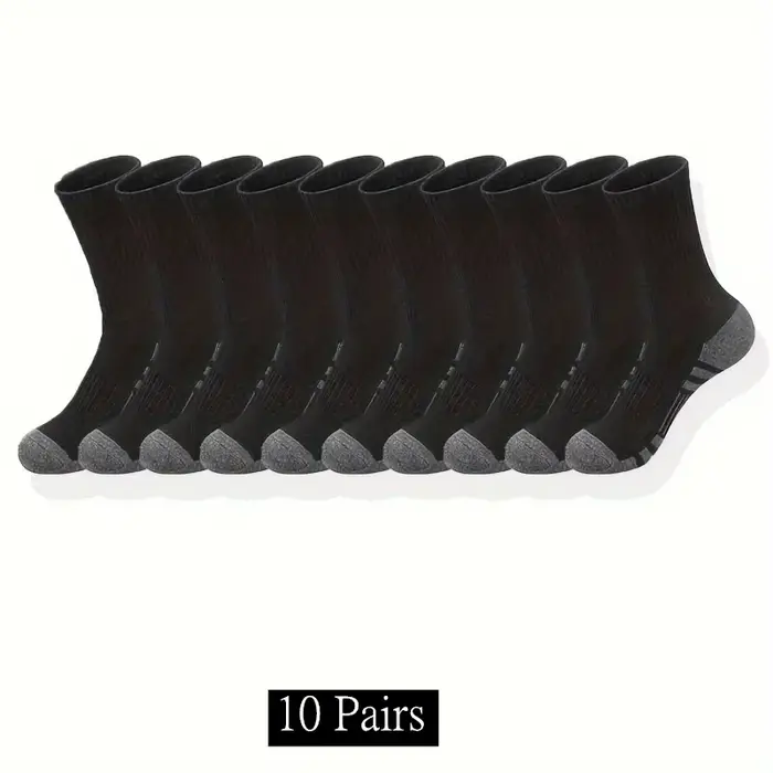 10/20/30 paires de chaussettes classiques pour hommes, chaussettes de sport unisexes pour hommes, co