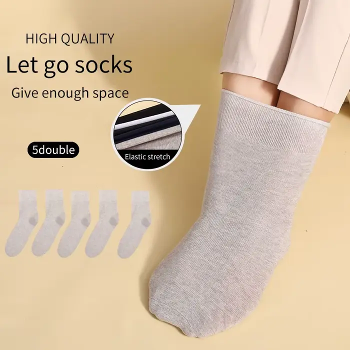 5 paires de chaussettes pour hommes