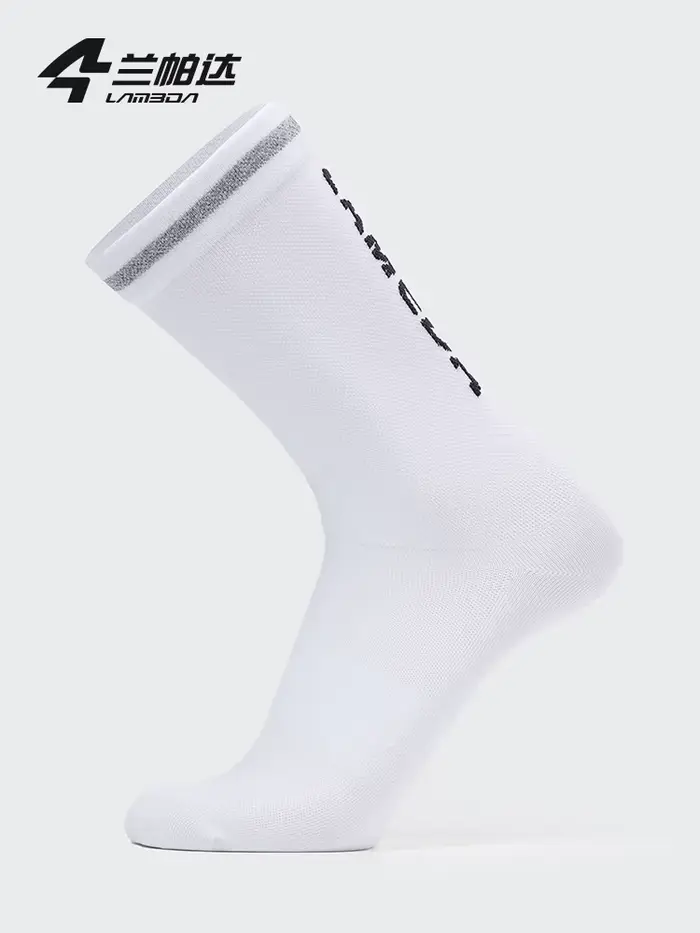 LAMEDA chaussettes de cyclisme Compression chaussettes de vélo de route vtt équitation bas de vélo h