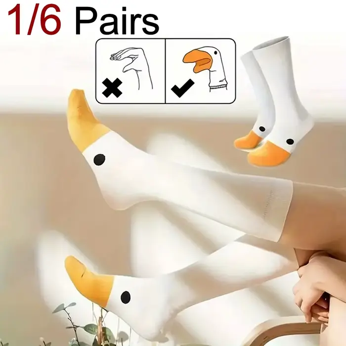 Chaussettes de dessin animé pour femmes