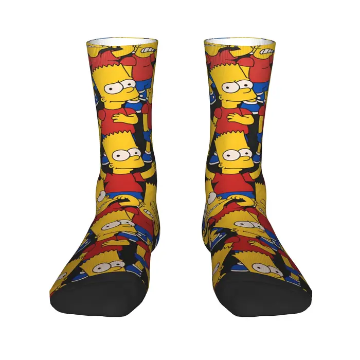 Chaussettes Bart des Simpsons