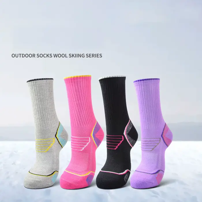 Chaussettes de sport respirantes à Compression pour femmes
