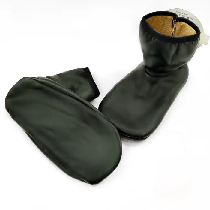 Chaussettes d'intérieur antidérapantes épaisses pour hommes et femmes