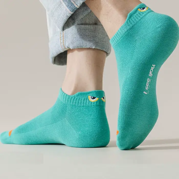 5/10 paires homme chaussettes courtes cheville bateau