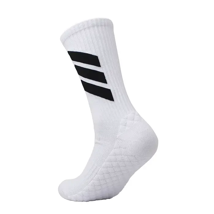 Miosam Chaussettes de sport pour hommes, durables, antidérapantes, professionnelles, à tube moyen, p