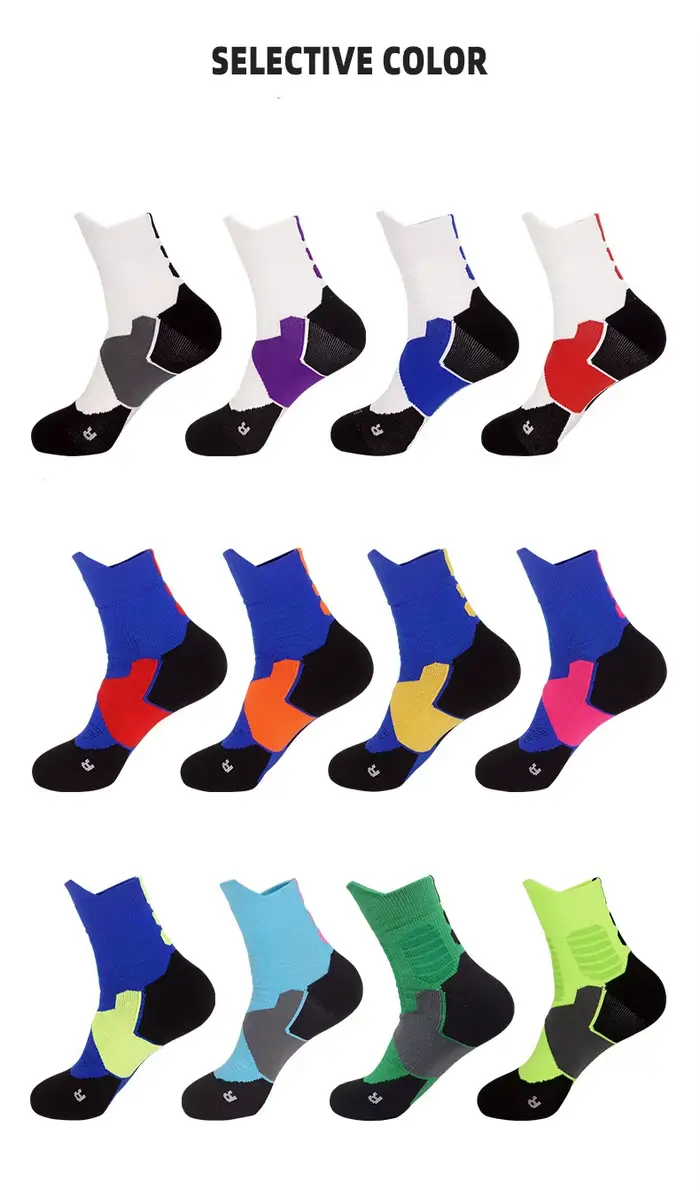 Chaussette de sport respirante à compression pour fille et garçon