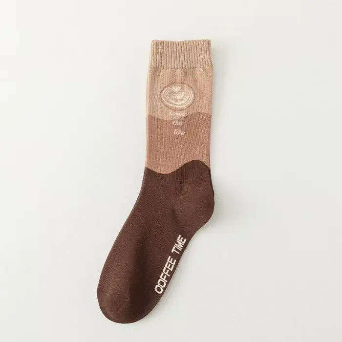 Bonne qualité Best-seller nouveauté chaussettes femmes printemps automne mode classique dessin animé