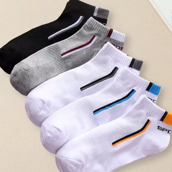 5 paires de chaussettes d'été pour hommes