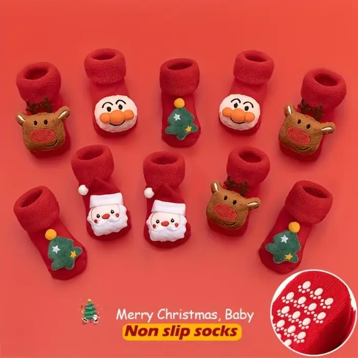 Chaussettes de Noël non ald pour tout-petits