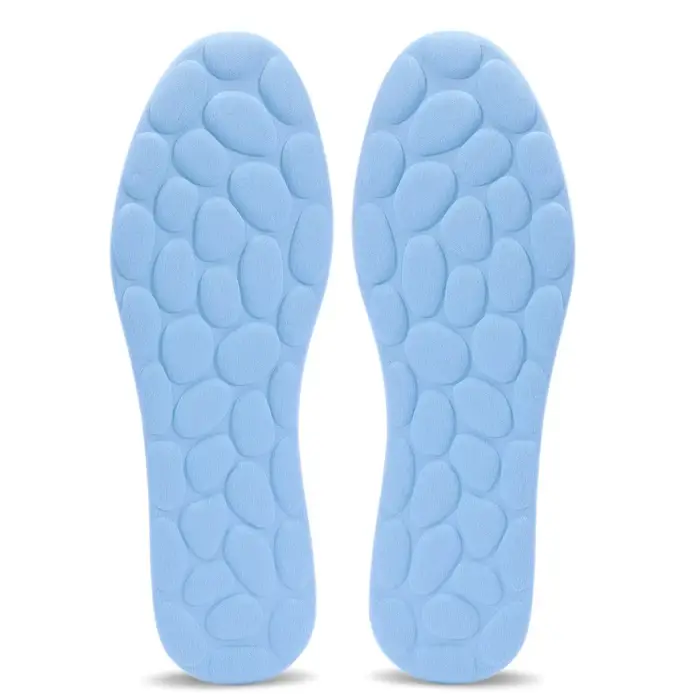 Semelles intérieures de Sport en Latex 4D pour hommes et femmes, coussinets de chaussures doux à hau