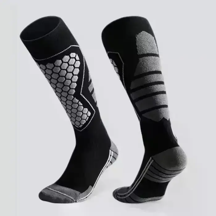Chaussettes de Ski thermiques en coton pour hommes et femmes