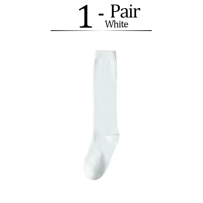 Chaussettes longues pour femmes, bas en coton biologique, couleur unie, chaudes, hautes jusqu'à la c
