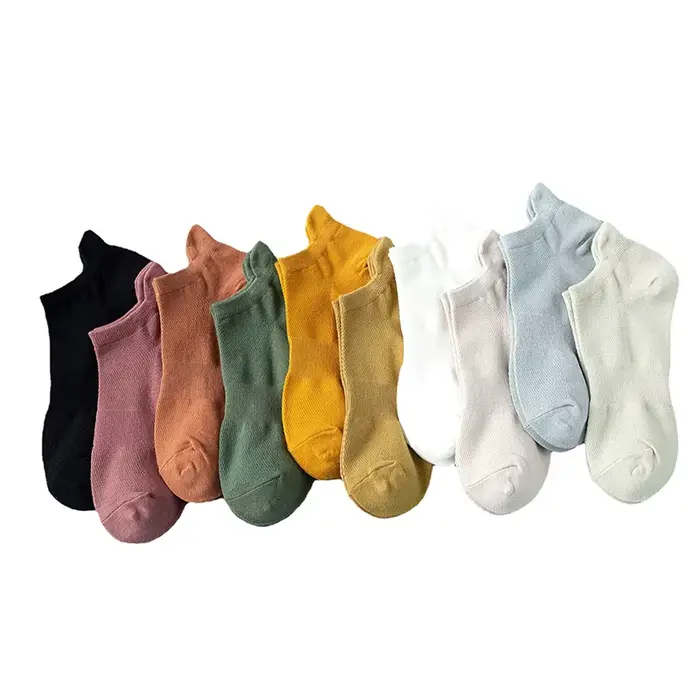 Chaussettes courtes en coton pour hommes