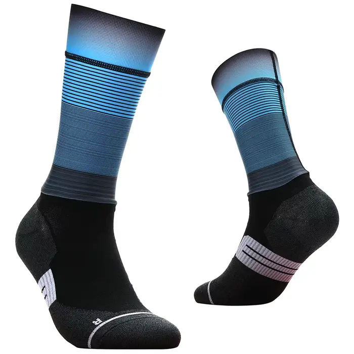Chaussettes de sport hip-hop pour hommes et femmes, chaussettes de course de basket-ball, chaussette