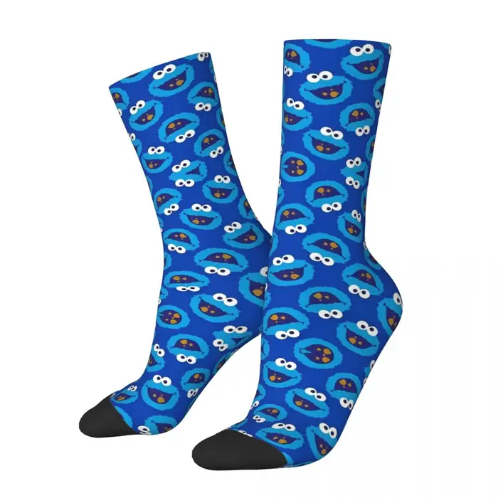 Chaussettes à tube moyen super douces pour hommes et femmes, strass, monstres, Merch, meilleur cadea