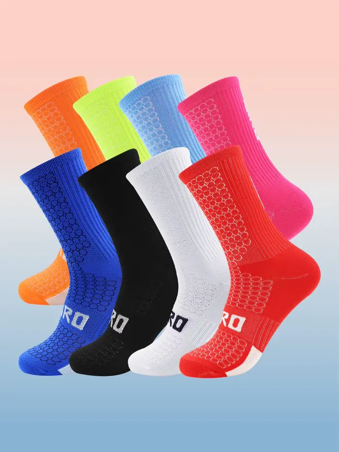 Chaussettes de cyclisme hommes 4 paires/ensemble
