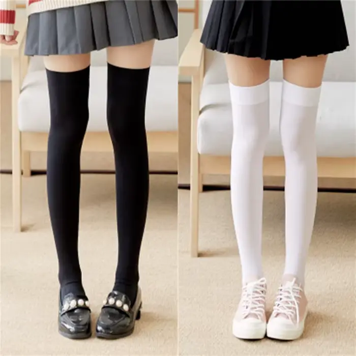 Chaussettes en velours pour fille