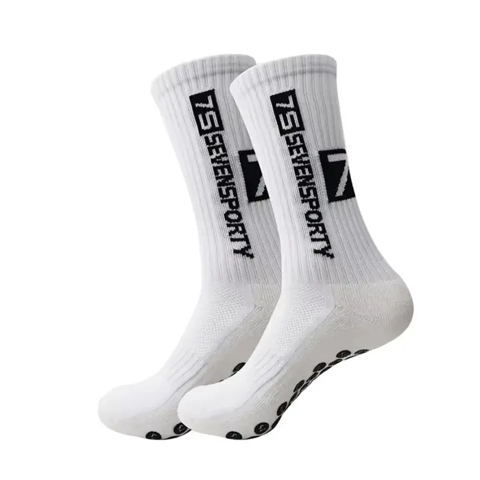 7S Sevensporty Chili marque Silicone ventouse anti-dérapant dieu chaussettes Football Match formatio