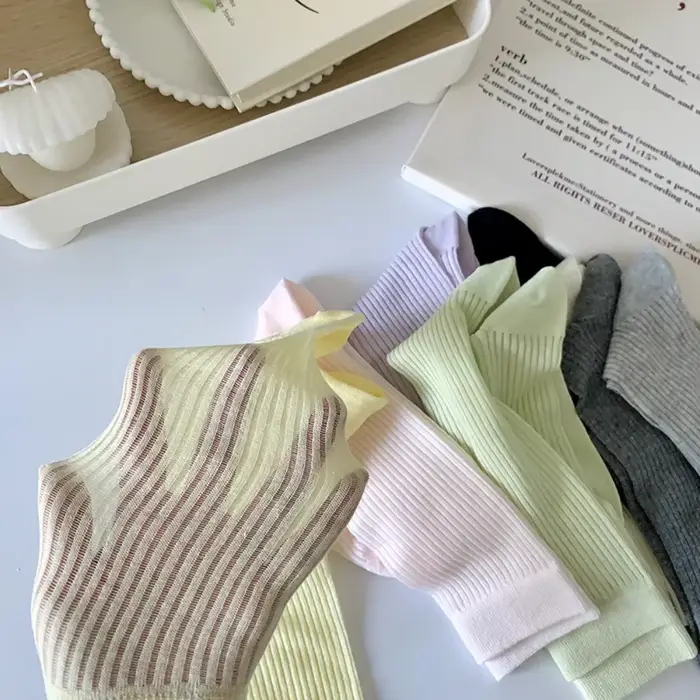 Chaussettes colorées pour femmes