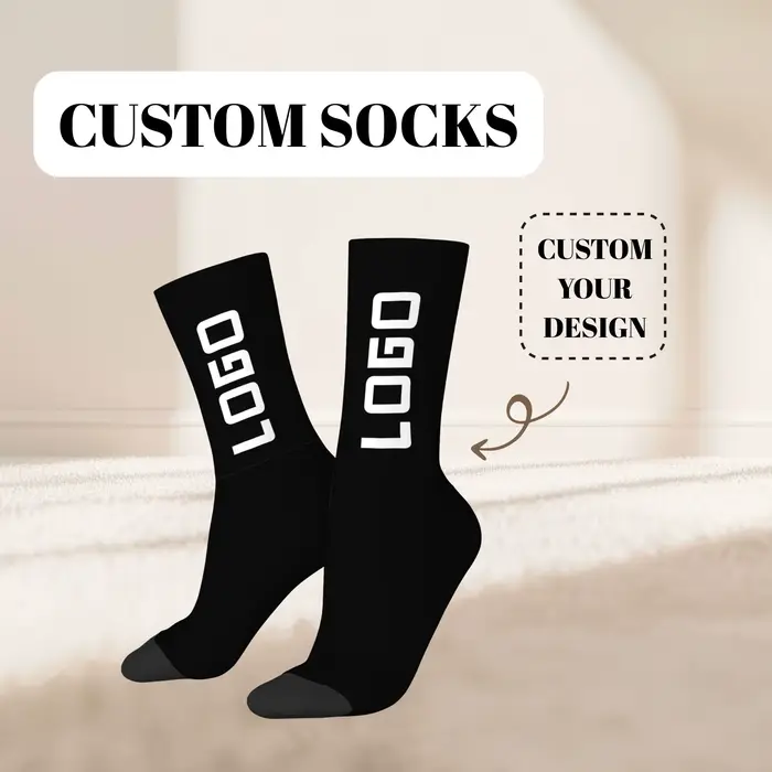 Chaussettes personnalisées avec logo
