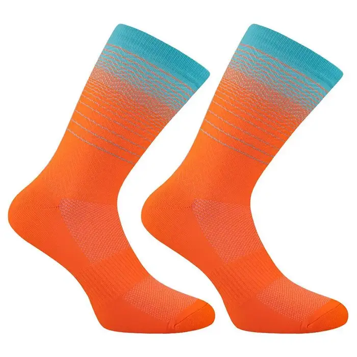​ Chaussettes de cyclisme respirantes évacuant l'humidité, chaussettes de sport unisexes à séchage r