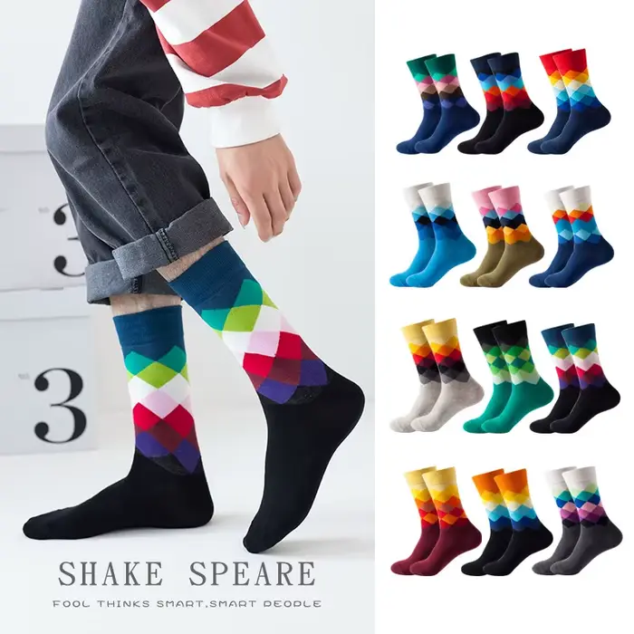Chaussettes unisexes en coton pour femmes