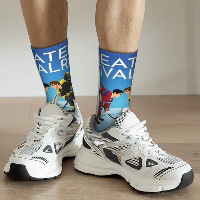 Chaussettes de Football de rivalie chauffées à la mode