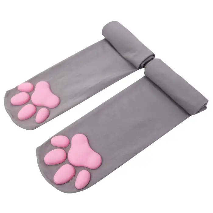 Nouveau chat patte chaussettes pour femmes filles Kawaii 3D chat griffe orteil bas mignon cadeau Lol