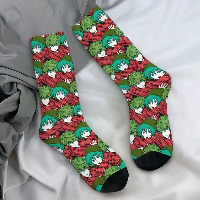 Chaussettes Unisexes Confortables et Antidérapantes, Sou HiyoriShin Tsukimi Your Turn To Die, Jeu YT