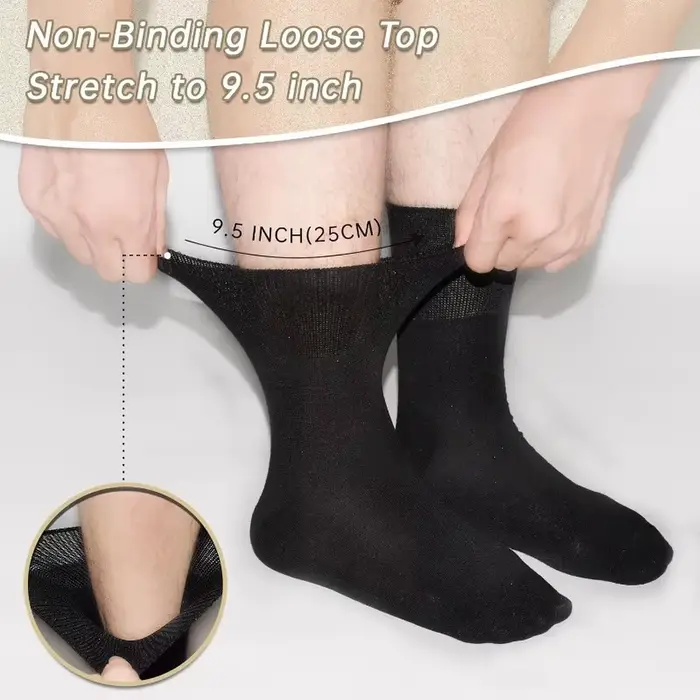 12 paires de chaussettes pour diabétiques