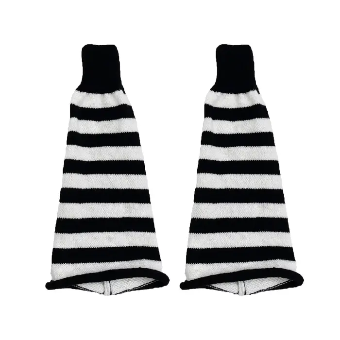 Chaussettes japonaises tricotées à rayures pour femmes, sous-culture Kawaii JK, bas polyvalents Y2k,
