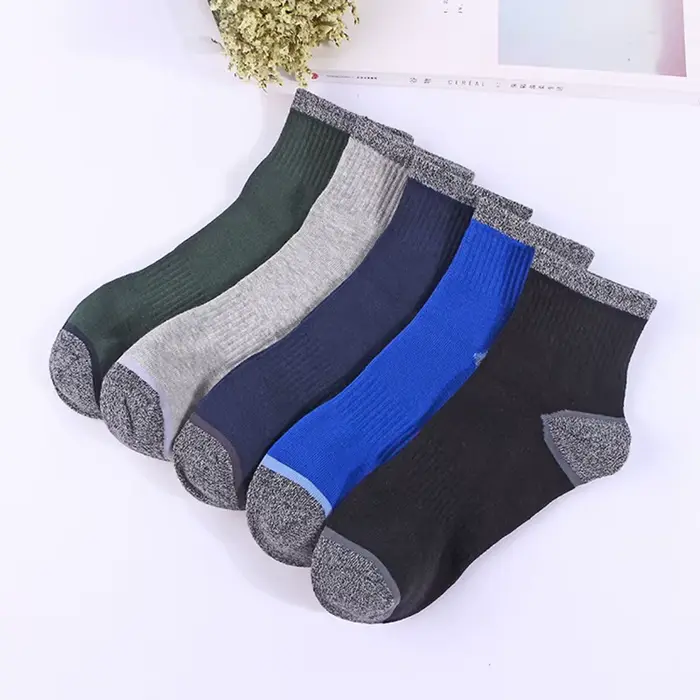 5 paires/lot de chaussettes pour hommes