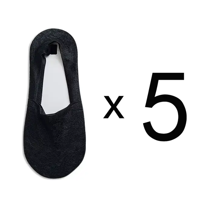 5 paires mode femmes filles été chaussettes Style dentelle fleur chaussette courte antidérapant Invi
